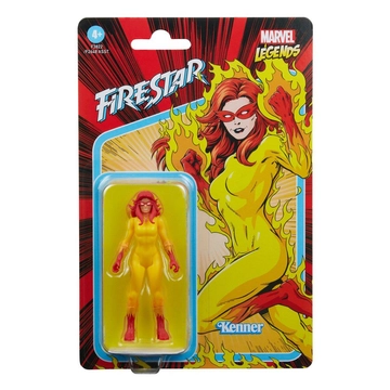 Marvel Legends Retro Collection Akció Figura 2022 Marvel's Firestar 10 cm