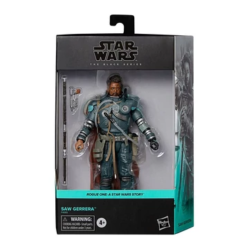 Star Wars: Rogue One Black Series Deluxe Akció Figura 2023 Saw Gerrera 15 cm - Utolsó darabok -