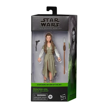 Star Wars Episode VI Black Series Akció Figura 2022 Princess Leia (Ewok Village) 15 cm