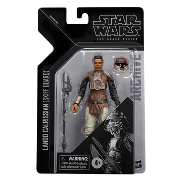 Star Wars Episode VI Black Series Archive Akció Figura 2022 Lando Calrissian (Skiff Guard) 15 cm