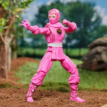 Mighty Morphin Power Rangers Lightning Collection Figura Ninja Pink Ranger 15 cm
