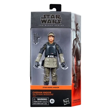 Star Wars: Andor Black Series Akció Figura Cassian Andor (Aldhani Mission) 15 cm