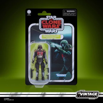 Star Wars: The Clone Wars Vintage Collection Akció Figura 2022 Mandalorian Super Commando 10 cm