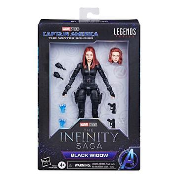 The Infinity Saga Marvel Legends Akció Figura Black Widow (Captain America: The Winter Soldier) 15 cm