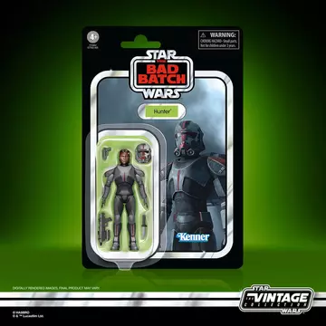 Star Wars: The Bad Batch The Vintage Collection Figura Hunter 10 cm