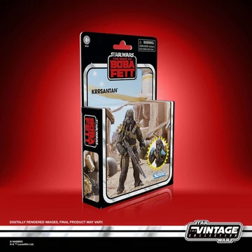 Star Wars: The Book of Boba Fett Vintage Collection Figura Krrsantan 10 cm