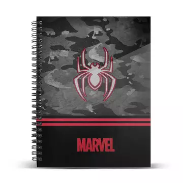 Marvel Notebook A4 Spider-Man Dark Füzet