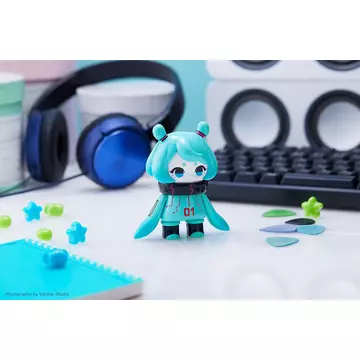 Hinomoto Heavy Industries Figura Ocean Exploration Robot Denshitako No. 3 Hatsune Miku Color Ver. 9 cm