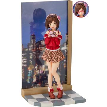 The Idolmaster Cinderella Girls PVC Szobor 1/8 Miku Maekawa Off Stage Bonus Edition 23 cm