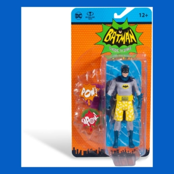 DC Retro Figura Batman 66 Batman Swim Shorts 15 cm