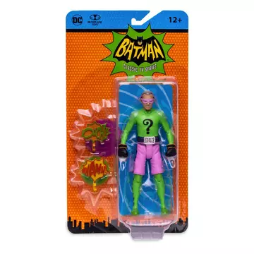 DC Retro Akció Figura Batman 66 The Riddler in Boxing Gloves 15 cm