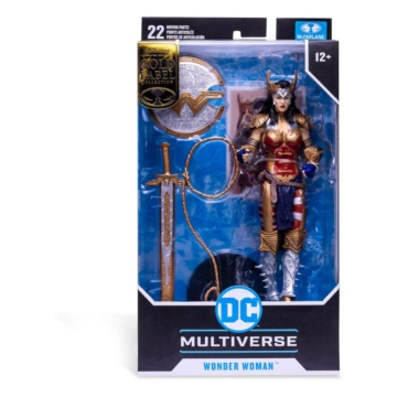 DC Multiverse Akció Figura Wonder Woman Designed by Todd McFarlane (Gold Label) 18 cm