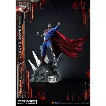 DC Comics Szobor 1/3 Cyborg Superman 93 cm