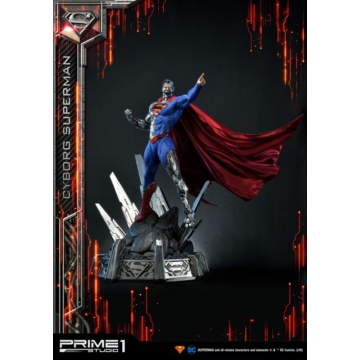 DC Comics Szobor 1/3 Cyborg Superman 93 cm