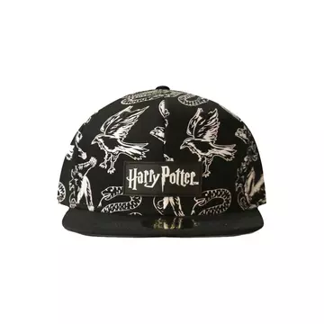 Harry Potter Snapback Cap Heraldic Animals BW Fullcap sapka