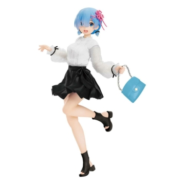 Re:Zero - Starting Life in Another World Szobor Rem Outing Coordination Ver. Renewal Edition 20 cm
