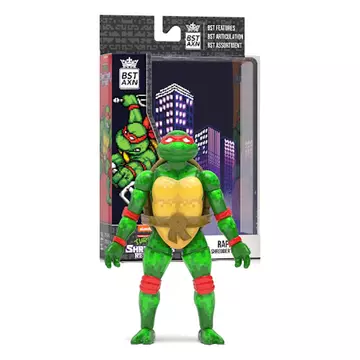 Teenage Mutant Ninja Turtles BST AXN Akció Figura NES 8-Bit Raphael Exclusive 13 cm várható érkezés 2024/06.
