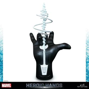 Marvel Heroic Hands Életnagyságú Szobor #1B Spider-Man Black Suit 26 cm - Utolsó darabok -