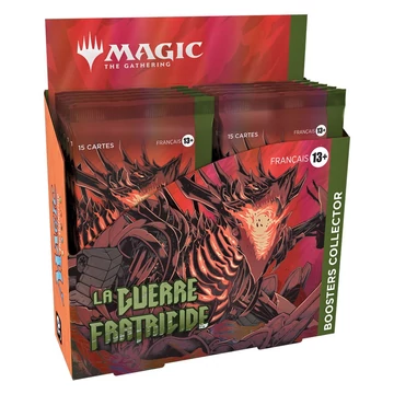 Magic the Gathering La Guerre Fratricide Collector Booster Display (12) french