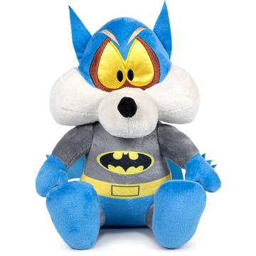 Warner Bros 100th Anniversary Looney Tunes Superheroes Plüss Figura Batman Wile E. Coyote 17cm