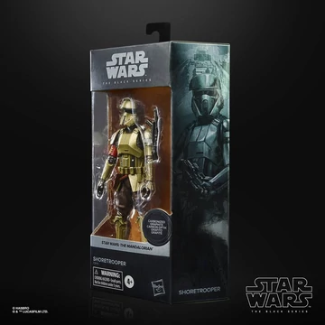 Star Wars Black Series The Mandalorian ShoreTrooper Carbonized