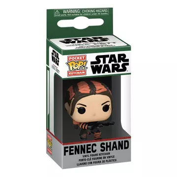 Star Wars The Book of Boba Fett Pocket Funko POP! Kulcstartó 4 cm Fennec Shand