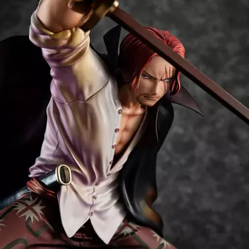 One Piece P.O.P PVC  Szobor Playback Memories Red-haired Shanks 21 cm