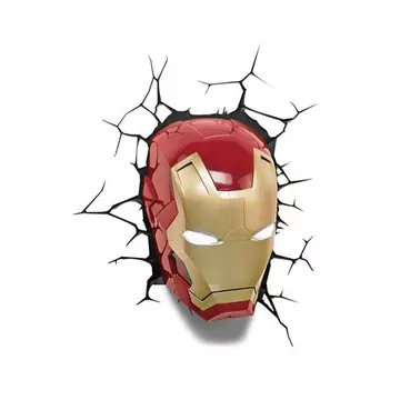 Előrendelhető Marvel 3D Iron Man Fali Lámpa