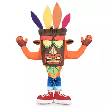 Crash Bandicoot Mask Plüss Játék 32cm