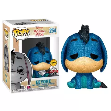 Disney Micimackó FUNKO POP Figura Disney Winnie The Pooh Eeyore DGLT Exclusive Chase