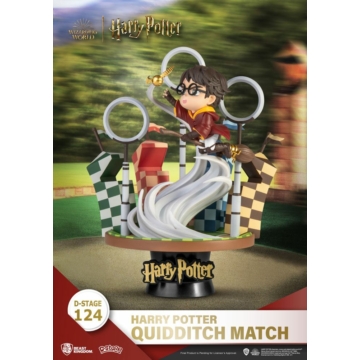 Harry Potter D-Stage PVC Diorama  Szobor Quidditch Match 16 cm