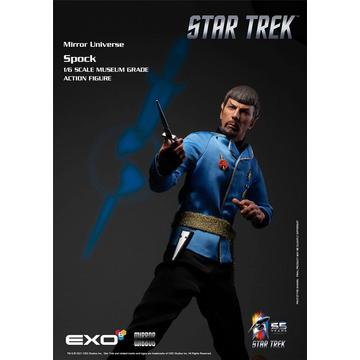 Star Trek: The Original Series Akció Figura 1/6 Mirror Universe Spock 30 cm