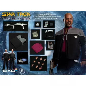 Star Trek: The Next Generation Akció Figura 1/6 Captain Benjamin Sisko (Standard Version) 30 cm