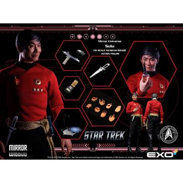 Star Trek: The Original Series  Akció Figura 1/6 Mirror Universe Sulu 28 cm
