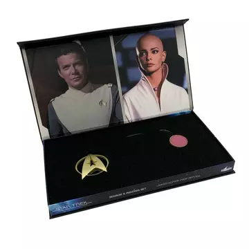 Star Trek: The Motion Picture Replica 1/1 Ilia Sensor And Command Insignia Limited Edition Ajándékcsomag