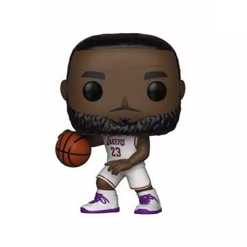 NBA FUNKO POP! Sports Vinyl LeBron James White Uniform (Lakers) Figura 9 cm