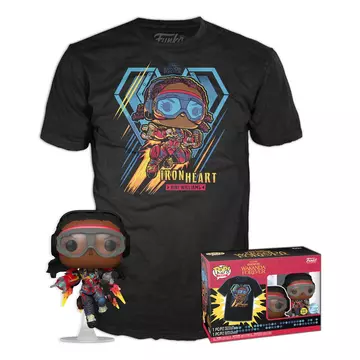 Black Panther Legacy POP! & Tee Box Ironheart