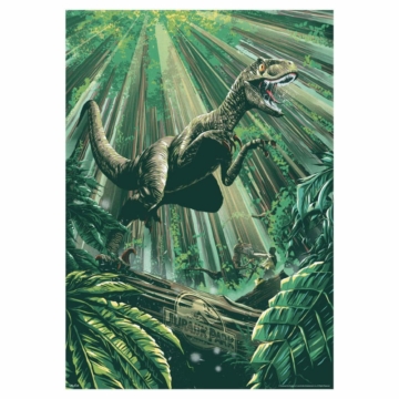 Jurassic Park Art Print 30th Anniversary Edition Limited Jungle Art Edition 42 x 30 cm Poszter