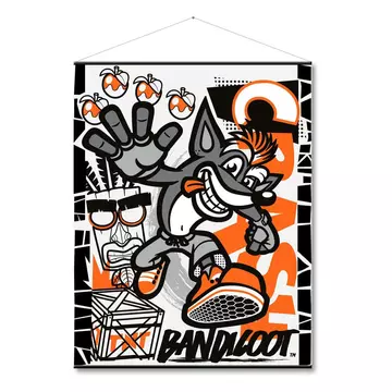Crash Bandicoot Poszter Canvas Poster