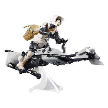 Star Wars: The Mandalorian Vintage Collection Jármű és Figurák Speeder Bike with Scout Trooper & Grogu