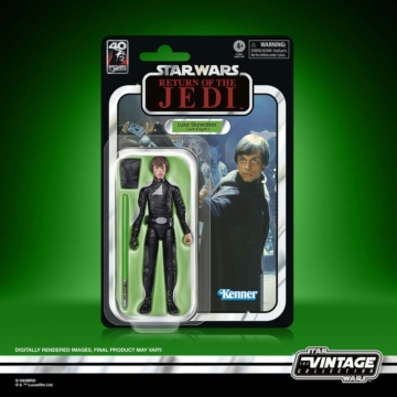 Előrendelhető Star Wars Episode VI Black Series Luke Skywalker Figura (Jedi Knight) 15 cm