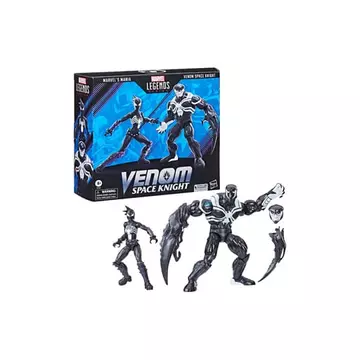 Venom: Space Knight Marvel Legends Akció Figura 2-Pack Marvel's Mania & Venom Space Knight 15 cm