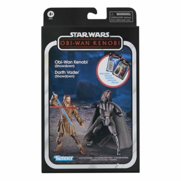 Star Wars: Obi-Wan Kenobi Vintage Collection Akciófigura Csomag Darth Vader (Showdown) & Obi-Wan Kenobi (Showdown) 10 cm