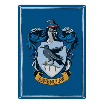 Harry Potter  Fém Tábla Hollóhát 21 x 15 cm