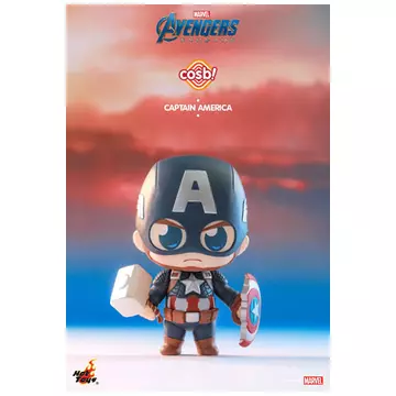 Avengers: Endgame Cosbi Figura Captain America 8 cm