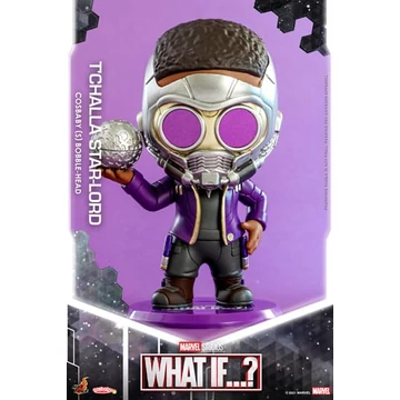 What If...? Cosbaby (S) Figura T'Challa Star-Lord 10 cm