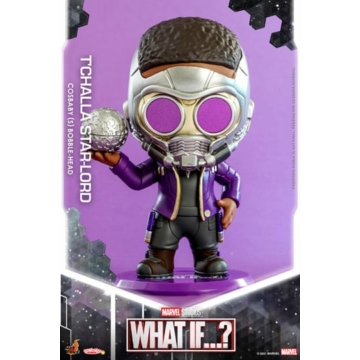 What If...? Cosbaby (S) Figura T'Challa Star-Lord 10 cm