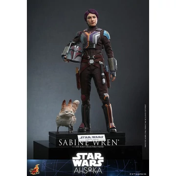 Előrendelhető Star Wars: Ahsoka Figura Sabine Wren 28 cm