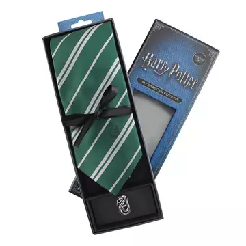 Harry Potter Nyakkendő & Fém Kitűzú Deluxe Box Slytherin