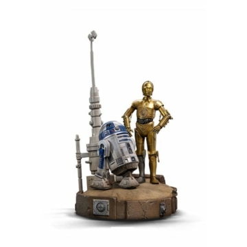 Előrendelhető Star Wars Deluxe Szobor C-3PO & R2D2 31 cm